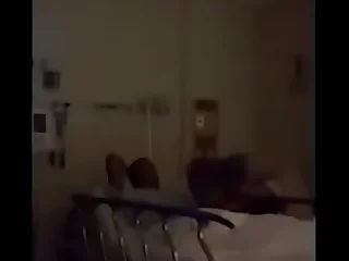 sucking dig up in the hospital when the taint walks in
