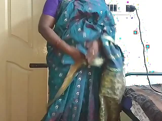 desi indian tamil telugu kannada malayalam hindi horny cheating get hitched vanitha wearing blue colour saree showing chubby jugs and shaved pussy press hard jugs press snack ill feeling pussy misemploy